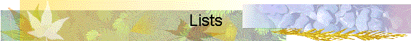 Lists